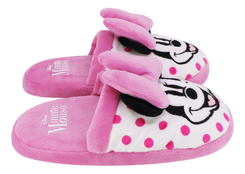Pantufla Rosa Disney De Minnie Mouse