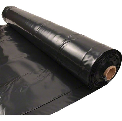 Film De Polietileno Negro 4m X 50m (200 Micrones)