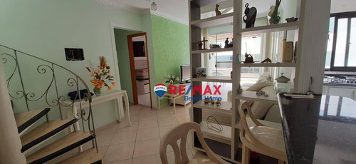 Imagem 24 de 30 de Cobertura Com 2 Dormitórios À Venda, 208 M² Por R$ 680.000,00 - Praia Da Enseada - Guarujá/sp - Co0283