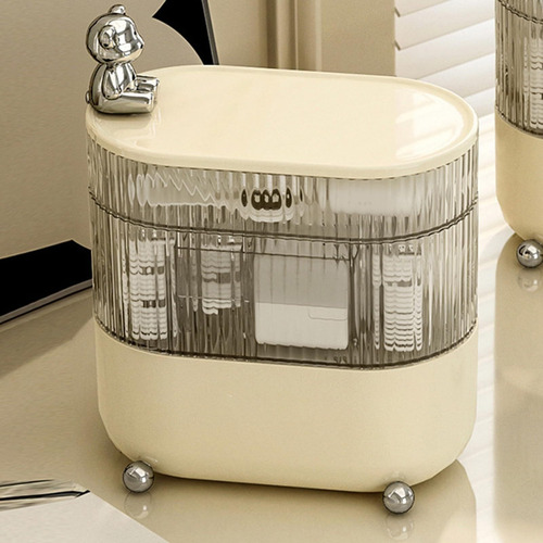 Caja De Almacenamiento De Cosméticos De Plástico Multicapa