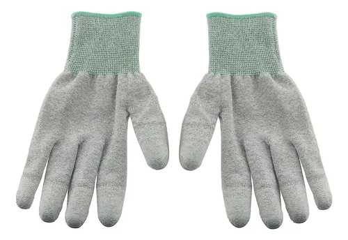 E-outstanding 1 Par De Guantes De Fibra De Carbono Antiestát