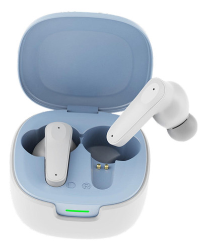 Auriculares Con Traducción De Idiomas Bt 5.4 Blanco Y Azul