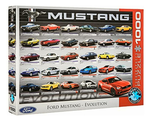 Eurographics Ford Mustang Evolution Puzzle 1000 P