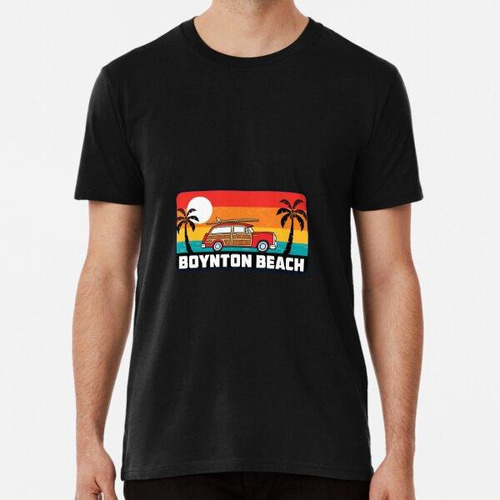 Remera Boynton Beach Florida Surf Woodie Surf Surfer Tabla D