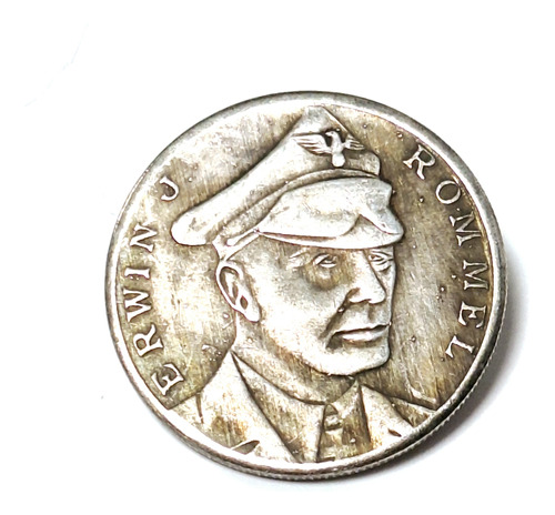 Moneda Militar, Afrika Korps, Erwin Rommel 