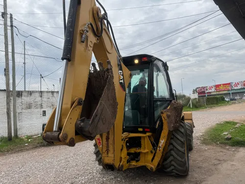 Pala Y Retro Caterpillar 416 E 4x4 2012