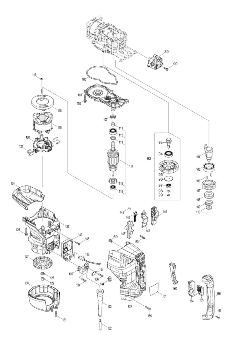 Tercera imagen para búsqueda de carbones para pulidora makita herramientas