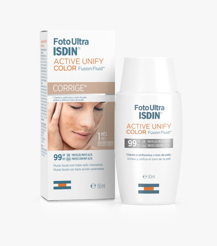 Isdin Fotoultra Fps99 Active Unify Fluid Color X 50 Ml
