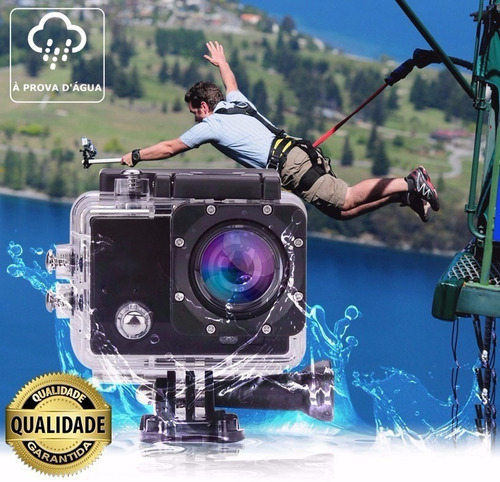 Action Camera Go Sport Pro Lcd Prova D'agua