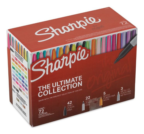 Plumones Permanentes Sharpie The Ultimate Collection Set 72