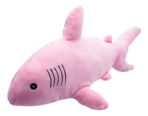 Tiburón De Peluche Shark Azul Y Rosa