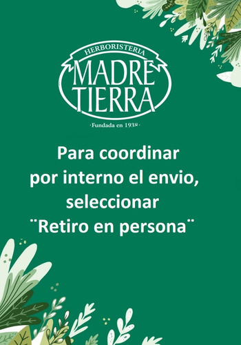 Imagen 3 de 4 de Yerba Madre Compuesta 1 Kg - Yerba Mate Madre Tierra