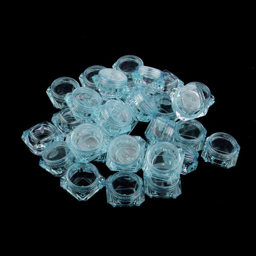 30pcs 5g Travel Container Crema Loción Tarros De Plástico