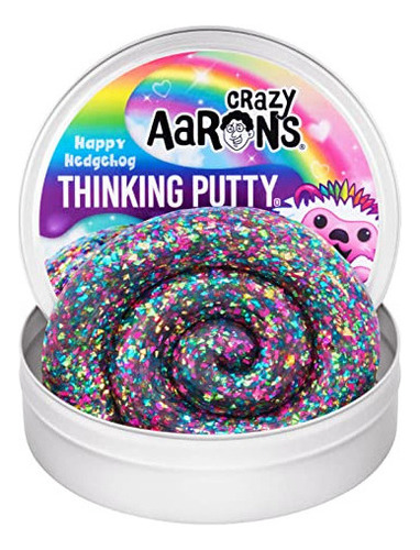 Crazy Aaron's Putty Pets Masilla Para Pensar En Erizo Feliz,