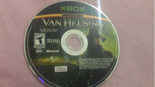 Van Helsing Caz De Vamp De Xbox Original Xbox 360 Compatible