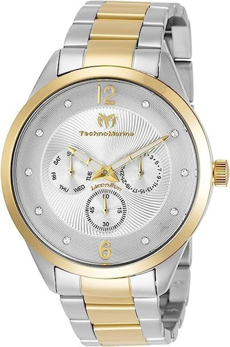 Technomarine Moonsun - Reloj De Cuarzo Con Correa De Acero 