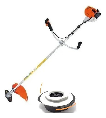 Roçadeira A Gasolina 1.3cv Fs 85 Stihl Faca 2 Pontas