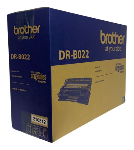 Tambor Dr-b022 Brother Original 12000 Pagina Nuevo Facturado