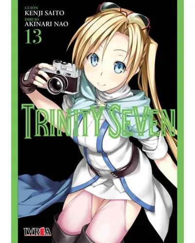 Trinity Seven 13 Kenji Saito Akinari Nao Manga Ivrea