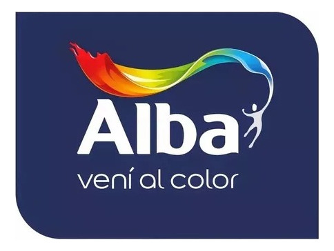 Pintura Esmalte Sintético Albalux 2 En 1 Gris 1 Lt