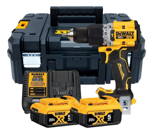 Furadeira Parafusadeira Dewalt 20v Dcd805 2 Bat 5ah + Maleta