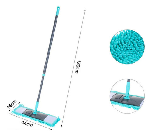 Trapero Microfibra Mango Extensible + 1 Repuesto