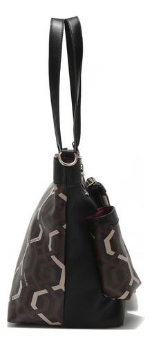 Bolsa Shoulder Nicole Lee Estampado Geométrico Fw22 Color Geometric