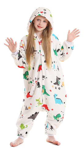 Pijama De Animales Halloween Para Niñas Y Niños Talla