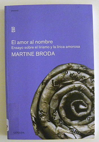 El Amor Al Nombre - Martine Broda