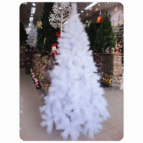 1 Árvore De Natal Pinheiro/branco Luxo 420galhos 1,8m A0118b | Parcelamento  sem juros