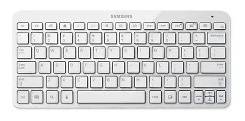 Teclado Bluetooth Keyboard Samsung Branco Novo