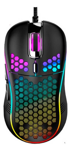 Mouse Gamer Rgb Yelandar Retro Iluminado 7 Botones Usb Dpi 6