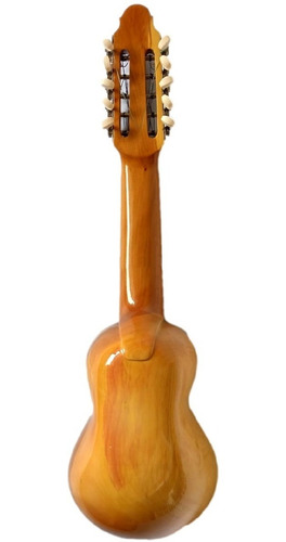 Charango Boliviano Naranjillo Boca Redonda Original C/funda