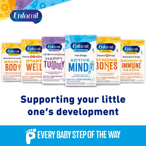 Suplemento De Hierro En Gotas Enfamil Fer-in-sol Para Bebés