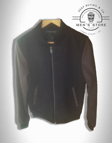 jaqueta bomber zara masculina