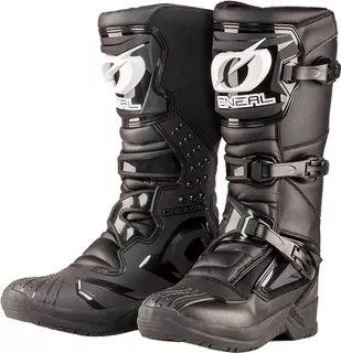 Botas Oneal Rsx Negro Motocross Enduro Ventilada