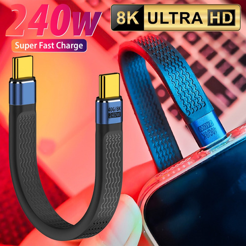 Cables De Datos De Carga De Alta Velocidad Usb4.0 Tipo C De