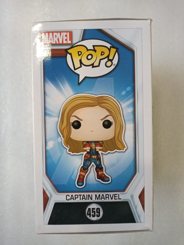 Imagen 3 de 3 de Funko Pop Marvel Avengers - Captain Marvel 459