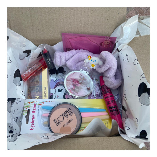 Caja Sorpresa Maquillaje Mistery Box Belleza X10 Artículos