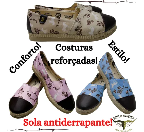 Sapatilha Ga cha Super Confort vel Feminina Delicada Oferta