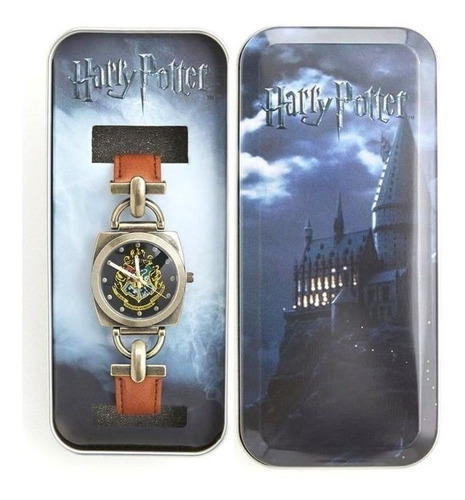 Harry Potter Reloj Para Dama Escudo Hogwarts Original