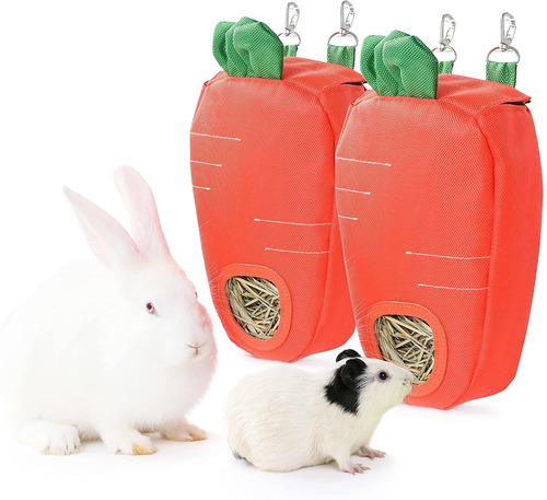 Janyoo Dispensadores De Alimentos Para Conejos, Bolsa De Ali