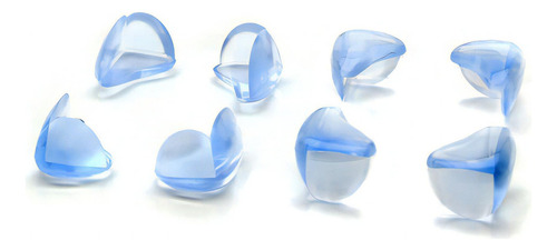 Esquineros Circulares De Silicona X8 Uds. - Baby Innovation Color Transparente