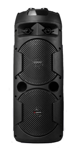 Imagen 1 de 4 de Parlante Sonivox VS-SS2362 con bluetooth negra