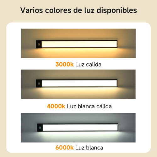 Pack 2 Luz Led Con Sensor De Movimiento Con Control Remoto