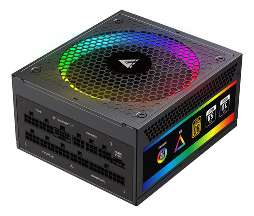 Fuente De Poder Game Factor Psg1050 80 Plus Gold 20+4 Pin