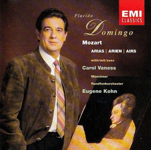 Placido Domingo Mozart Arias = Arien = Airs Cd