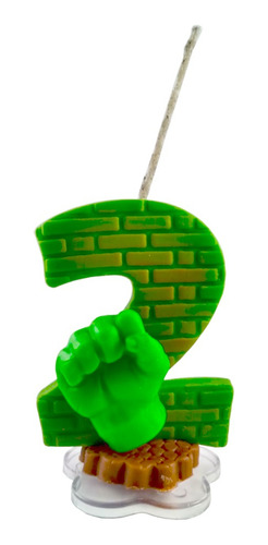 Vela De Aniversário Hulk 2 Anos: Faça Um Pedido Especial