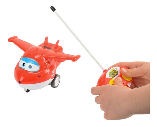 Super Wings - Vehículo Teledirigido, Jett, Multicolor