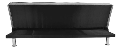 Futón Sofá Cama Ajustable 170x50x40 Cm Gris
